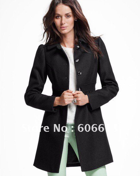 British Style Top Quality Women Slim warm Trench Coat,overcoats for woman Casual Winter Long Outwear Free Shipping