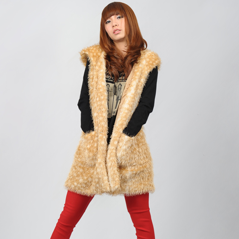 Butter 2012 women's fur trench outerwear