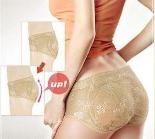 Buttock Pad Body Shaping Shorts Soft Sponge To Raise The Buttocks Women Panties Low Waist Hold Buttock Shape Panties 12pcs