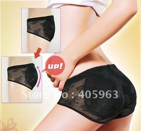 Buttock Pad Body Shaping Shorts Soft Sponge To Raise The Buttocks Women Panties Low Waist Hold Buttock Shape Panties 20pcs