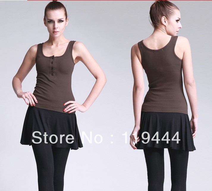 Button ladies camisole