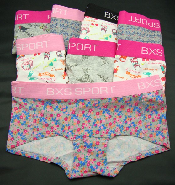 Bxs fashion panties women's 100% cotton mm cute panties plus size last one