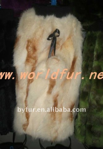 BY-LW-001 Fox Fur Leg Warmer