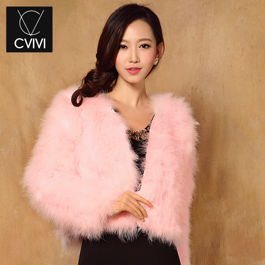 C . vivi winter fox fur fur overcoat high quality Free shipping