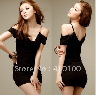 C023 Sexy Korea Fashion Party Women Lady Strapless dress skirt lace lady club Free shipping