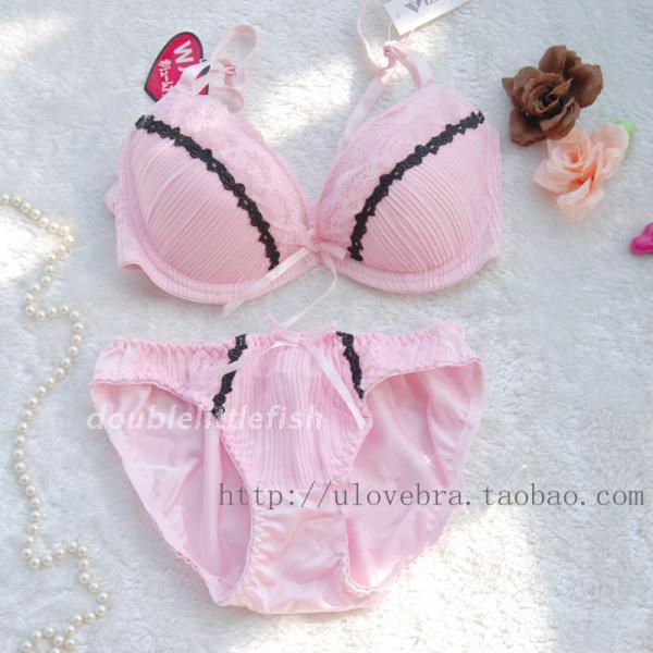 C9867 lace sexy small fresh underwear push up b bra set