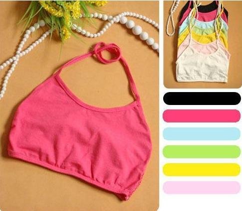 candy color Bra Top Cropped Tube Tank/Tube Tops/mesh design/strip tops/FREE SHIPPING/(10 pcs)