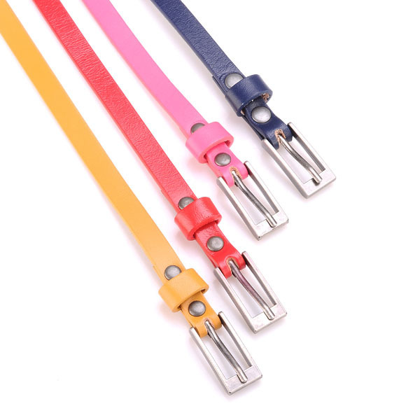 Candy color first layer of cowhide women's decoration waist of trousers belt female all-match genuine leather strap