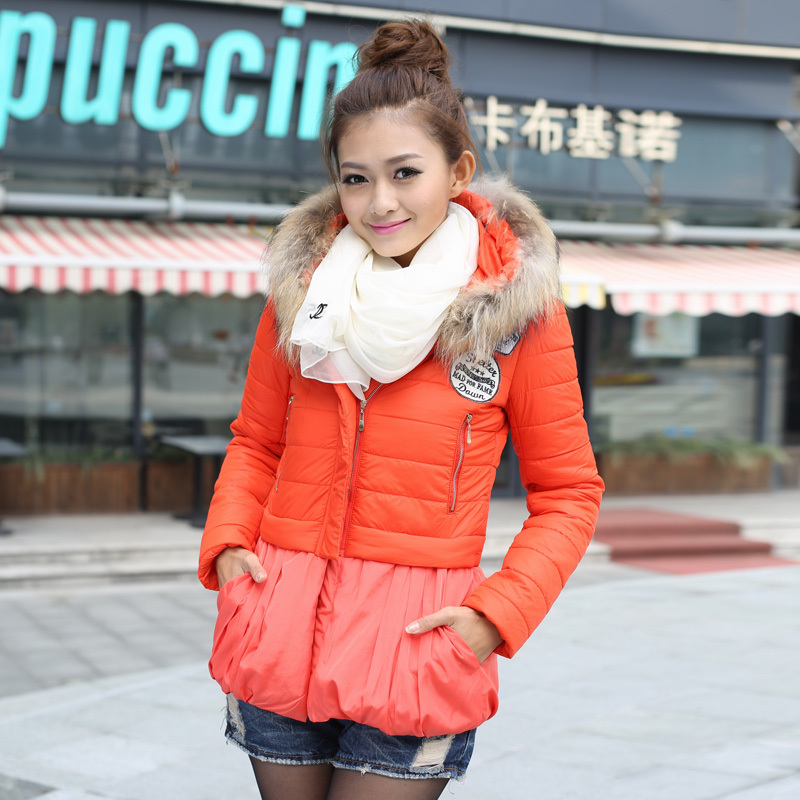 Candy color wadded jacket 53