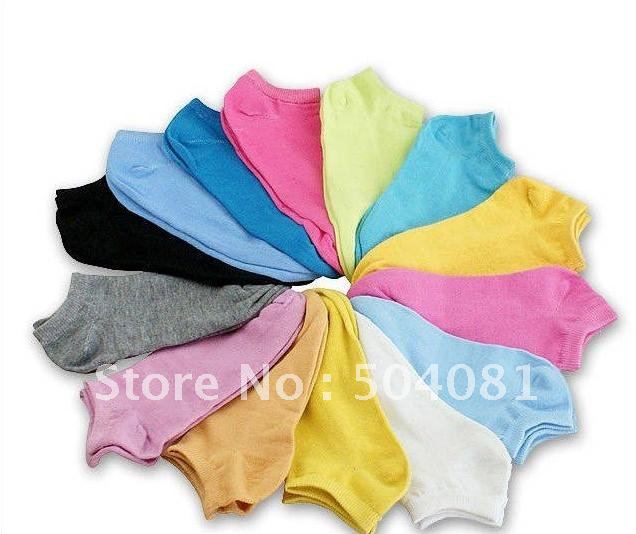 candy colors Free shipping,Candy sock/ankle socks/floor socks(mixed color)sox ship boat socks Cotton Design New Arrival special