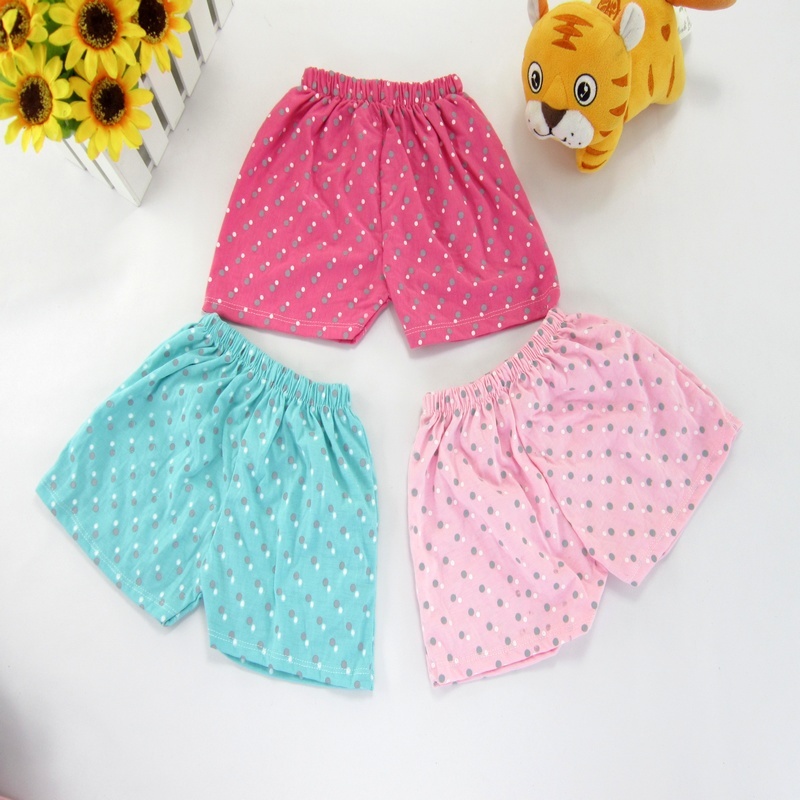 Candy girls dot pants summer female child shorts derlook replace trousers casual pants