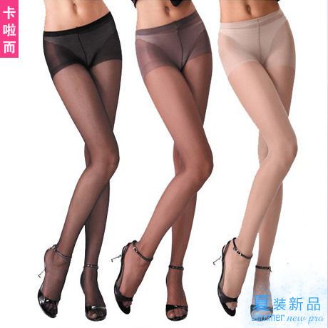 Card multicolour ultra-thin stockings candy color rompers stockings sunscreen female c1004 legging