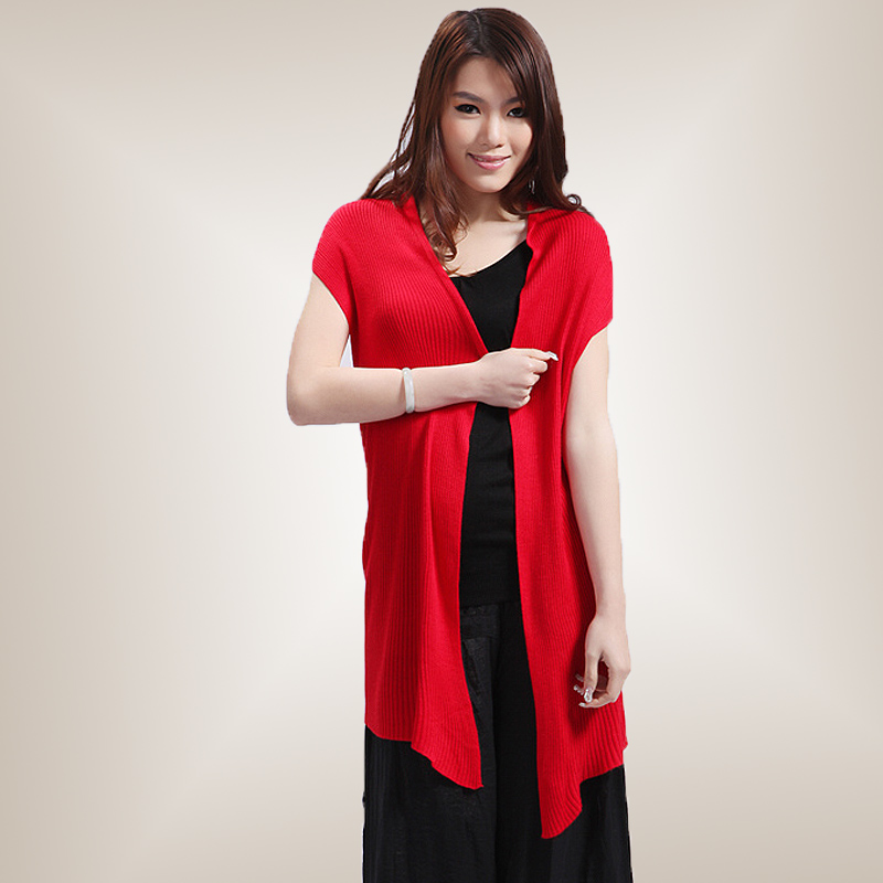 Cardigan female spring and autumn cape outerwear plus size cardigan mm female