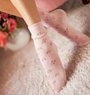 Carriage free winter warm thickening Angora socks wool Wa Zi help female Wa Zi 15 hot flower