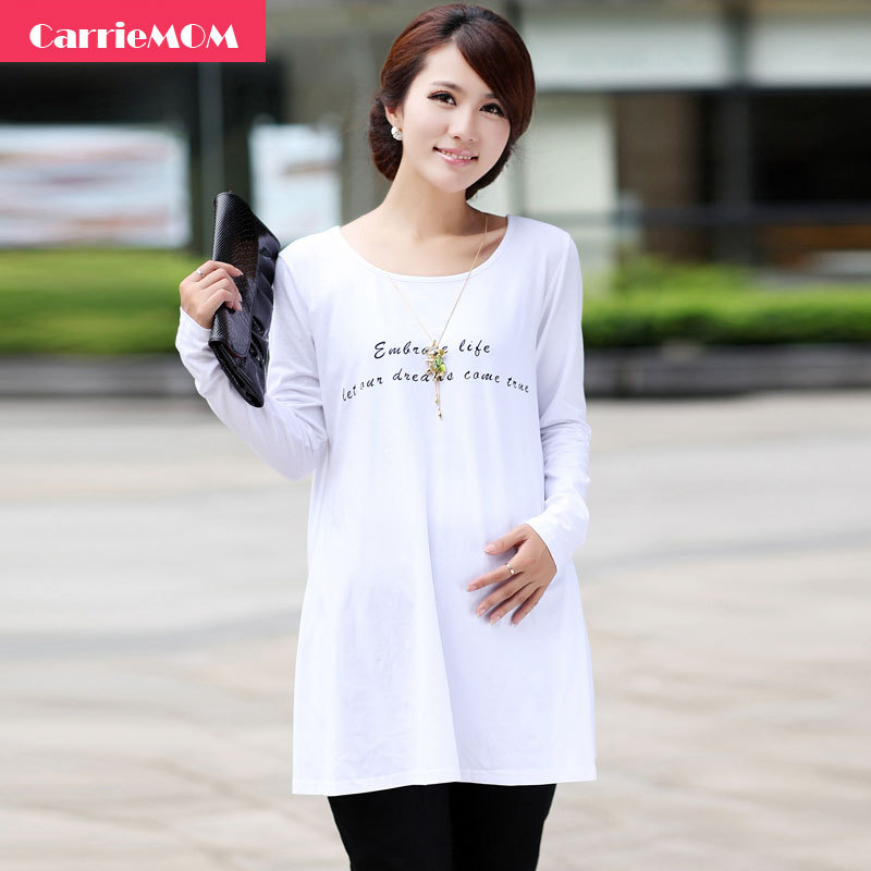 Carriemom maternity clothing 2013 fashion spring maternity top maternity t-shirt all-match