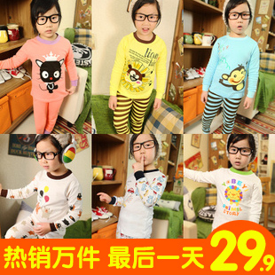 Cartoon baby child boys clothing girls clothing lounge underwear set z0241