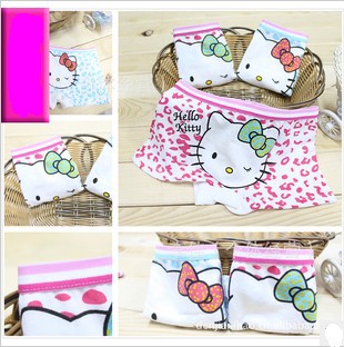 cartoon cotton Girls Boxer pants         307