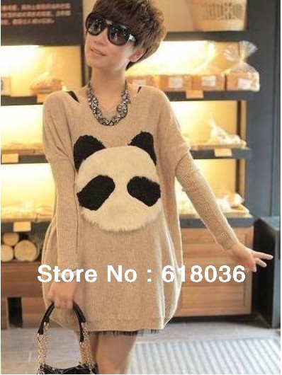 cartoon pics woman sweater, plus sizes fashion lovely sweater for woman, loose and comfortable t- shirt