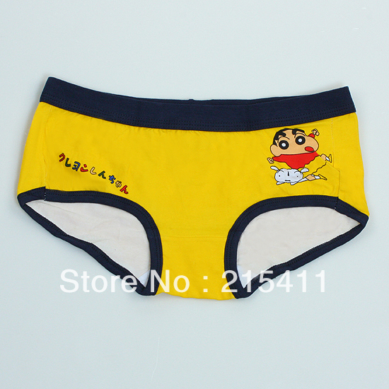 CARTOON SHINCHAN SHORTS BOXER BRIEF PANTIES PANT LINGERIE WOMEN COTTON UNDERWEAR