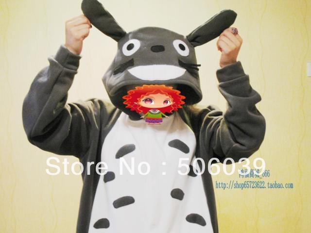 Cartoon sleepwear  totoro 100% cotton lounge lovers sleepwear pajamas