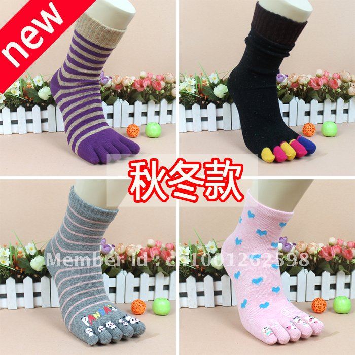 cartoon socks Women autumn and winter thermal socks Free Shipping