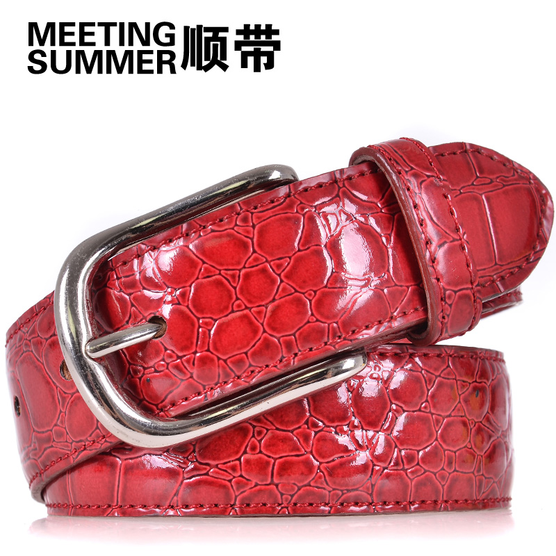 Casual belt strap male genuine leather belt women's all-match fashion jeans belt