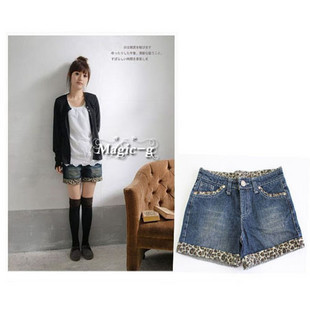 Casual denim shorts autumn and winter shorts 9320 free shipping