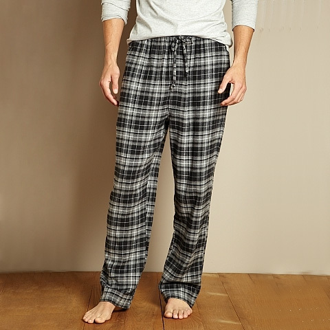 Casual super comfortable male flannel at home pants pajama pants yk1576