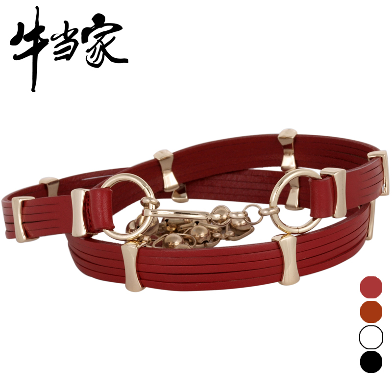 Cattle belt female all-match strap Women genuine leather women's belt women's strap np531