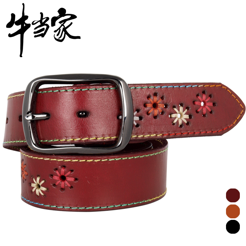 Cattle belt female genuine leather strap Women cowhide strap female fashion belt female 261