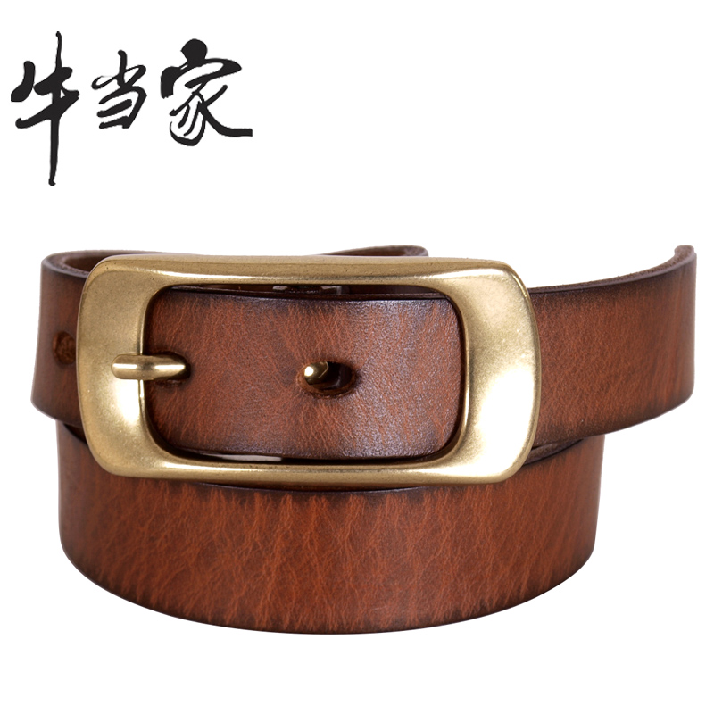 Cattle strap Women women's genuine leather belt all-match strap female belt female belt female fashion 350