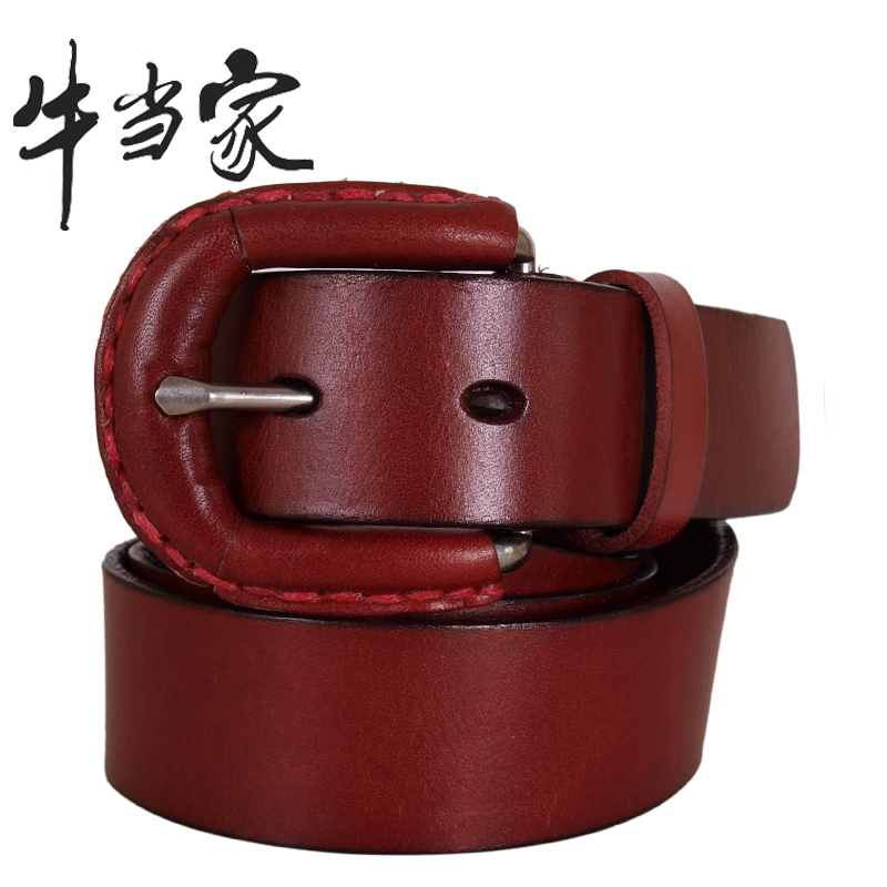 Cattle strap Women women's genuine leather belt all-match women's strap anti-allergic belt female 761