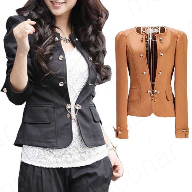 Celebrity Women Motorcycle Faux Leather Short Coat Jacket Outwear Casual Career e0975