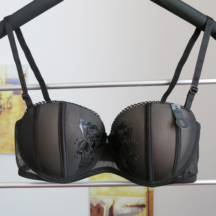 Censored p1 cup slip-resistant print bra 75a75b75c80b80d