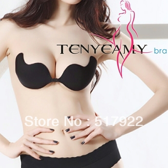 charming invisible silicone bra