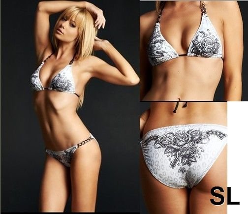 Cheap Fashion Women Lady Sexy Bikini Swimwear Swimsuit Free Shipping 5Pics/Bag