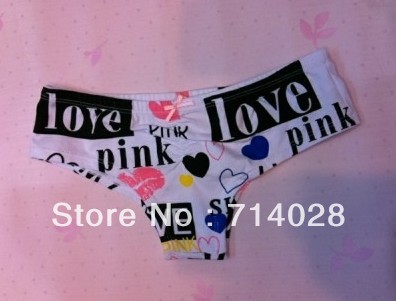 cheap lingerie free shipping  Magic pink panties for vibrator Women waist short pants  Love pink Panties female boxer underwear