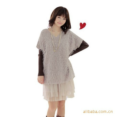 Cherrydress 2012 V-neck paillette solid color sweater