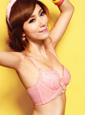 Chiffon lace essential oil cup adjustment bra 361012212