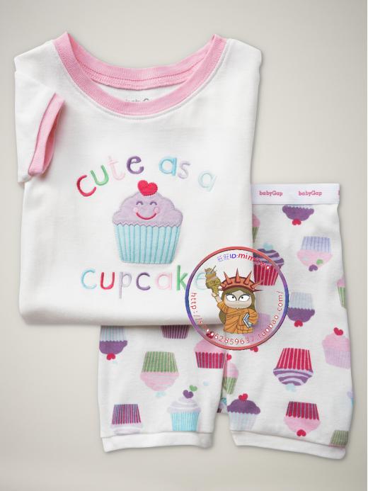 Child at home service clothes set ice cream pattern cartoon child short-sleeve lounge 6022