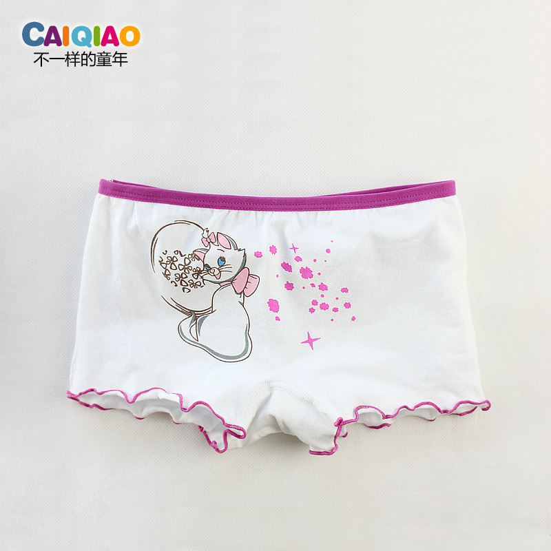 Child panties female child baby panties trunk 100% cotton child panties female 2