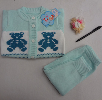 Child small ploughboys lounge sweater underwear newborn sweater set baby spring