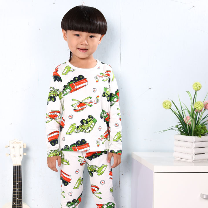 Child underwear set female child male child long johns long johns sleepwear basic underwear thermal underwear 100% cotton