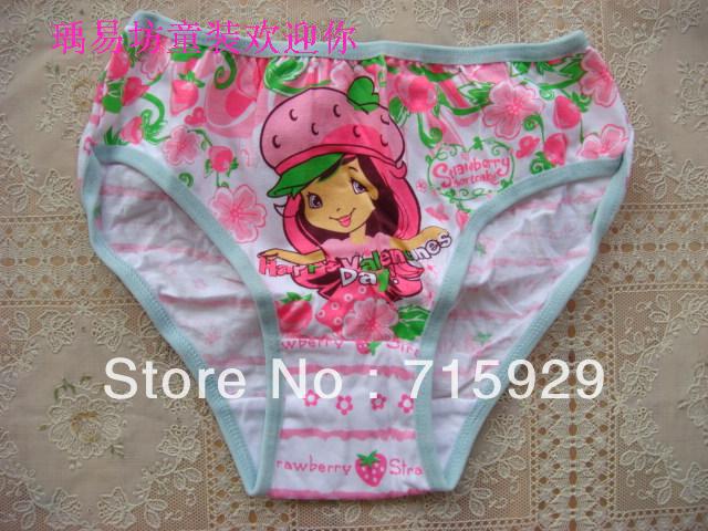 Children Cartoon Triangle Panties Girl Underwear MINNIE Dora Strawberry Shortcake Briefs 10 More Designs S M L XL Size Available