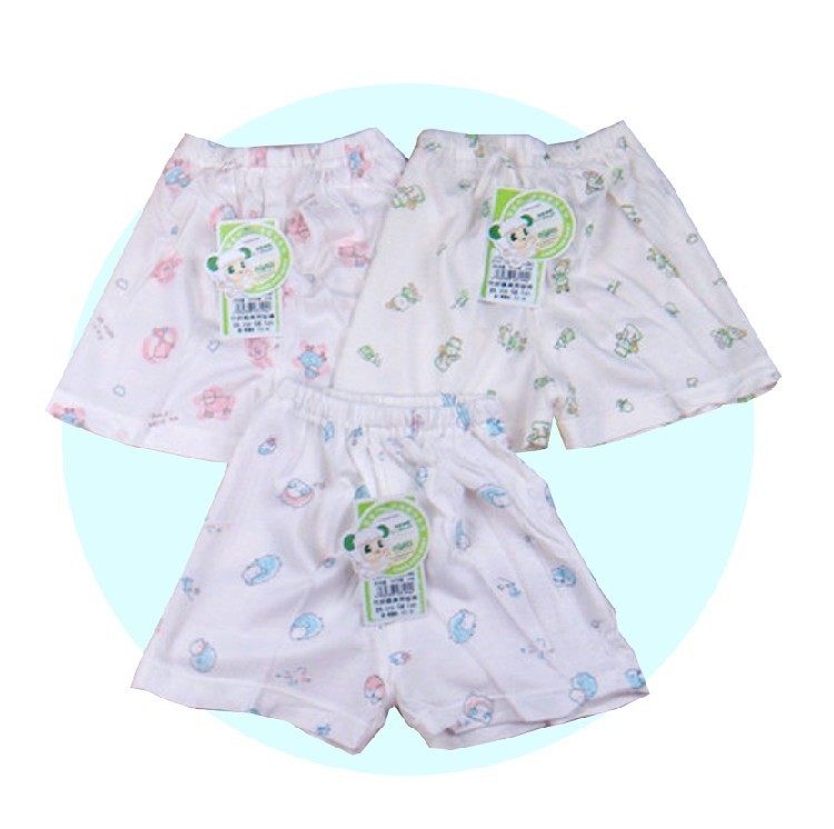 Children's clothing 33792 bamboo fibre ultra-thin dual baby lines, summer shorts 6 - 24 shorts