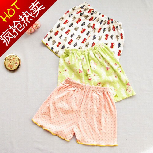 Children's clothing baby baimuer laciness shorts