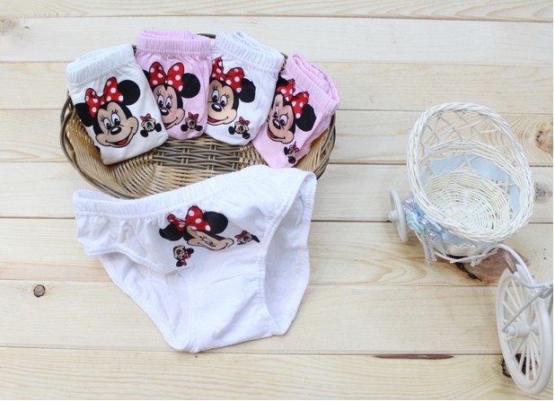 Children's clothing baby panties cartoon MINNIE child trigonometric panties baby 100% cotton panties child legging