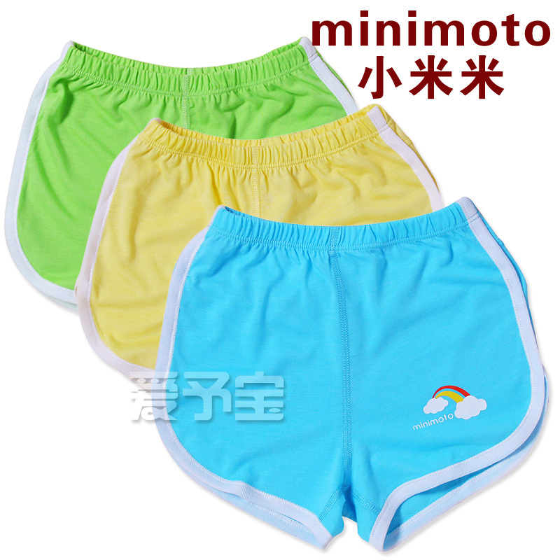 Children's clothing millet meters baby underwear minimoto rainbow baby shorts child shorts 2615