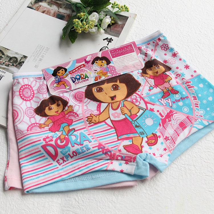 Children underwear / cartoon briefs /Cartoon Girls Cotton Boxer Briefs/The fairies underwear,Suitable for 5-12 year-old baby