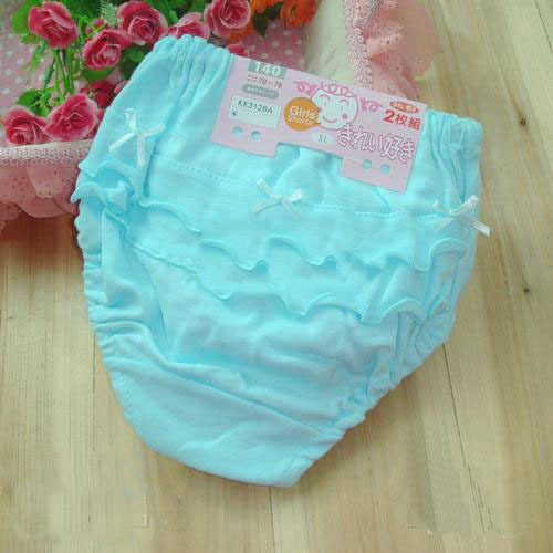 Children underwear girls cotton underwear girls the lace panties bread pants 48pcs